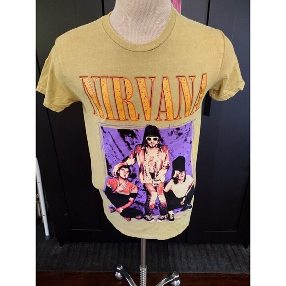 Nirvana official tshirt unisex Small new without tags - Picture 1 of 3